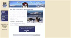 Desktop Screenshot of petslovetahoe.com